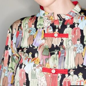 Natori Blouse Or Pajama Top  Dynasty